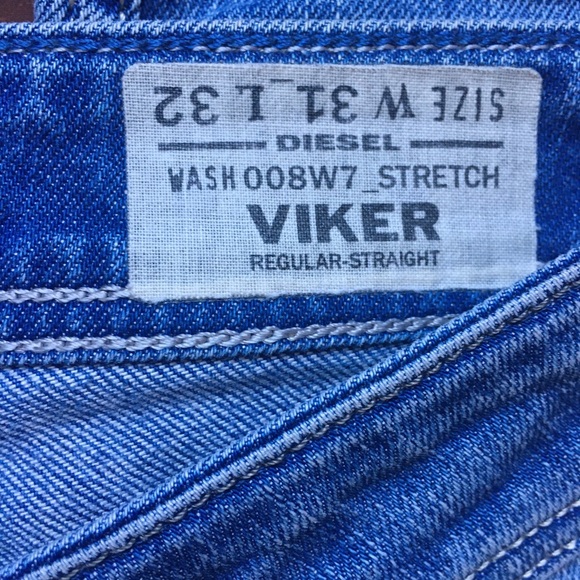 Diesel men’s jeans Sz 31 x 32 - Picture 4 of 4